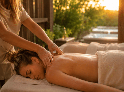 massage duo terrasse chambre maison hotes tarn